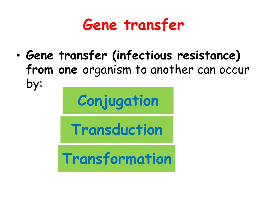 gene transfer