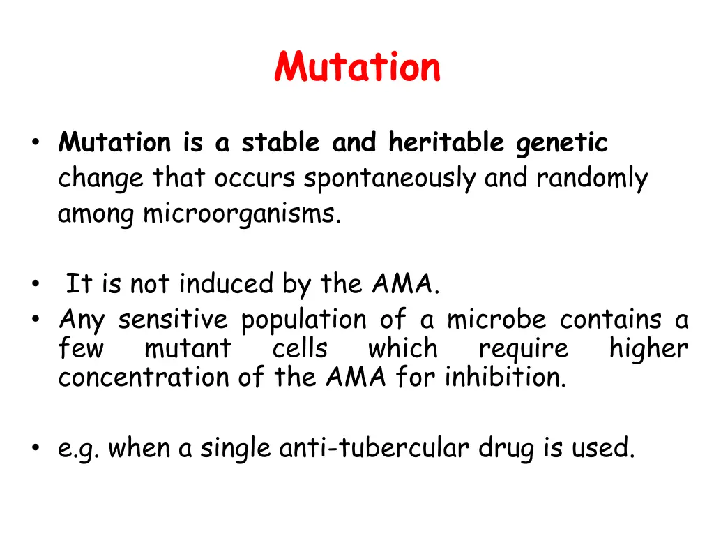 mutation