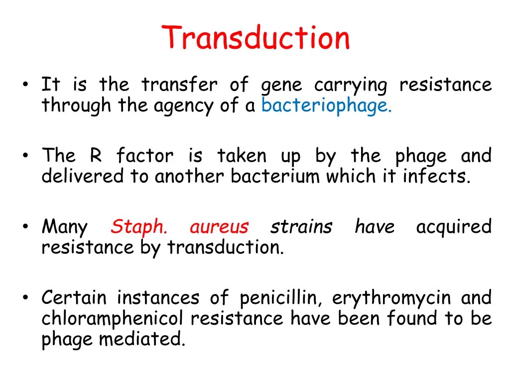 transduction