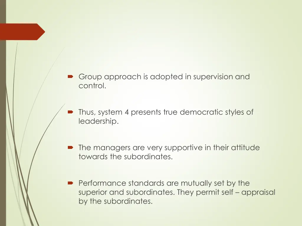 group approach is adopted in supervision