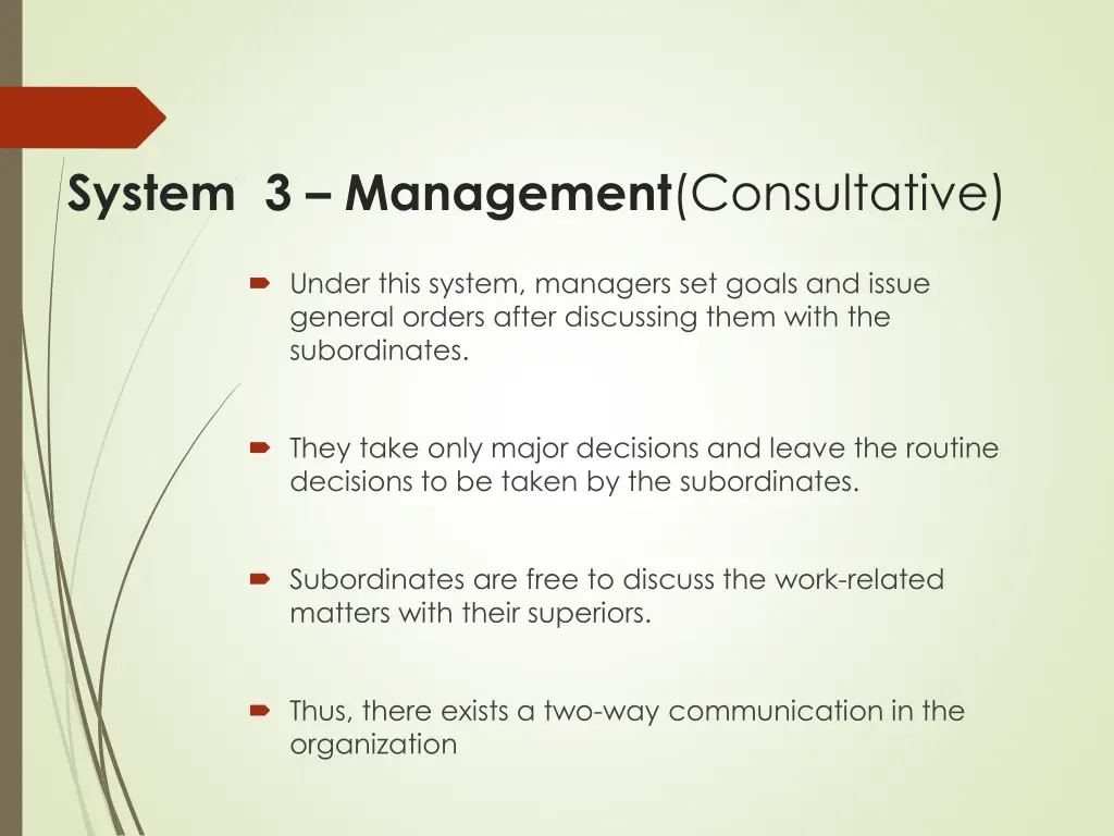 system 3 management consultative
