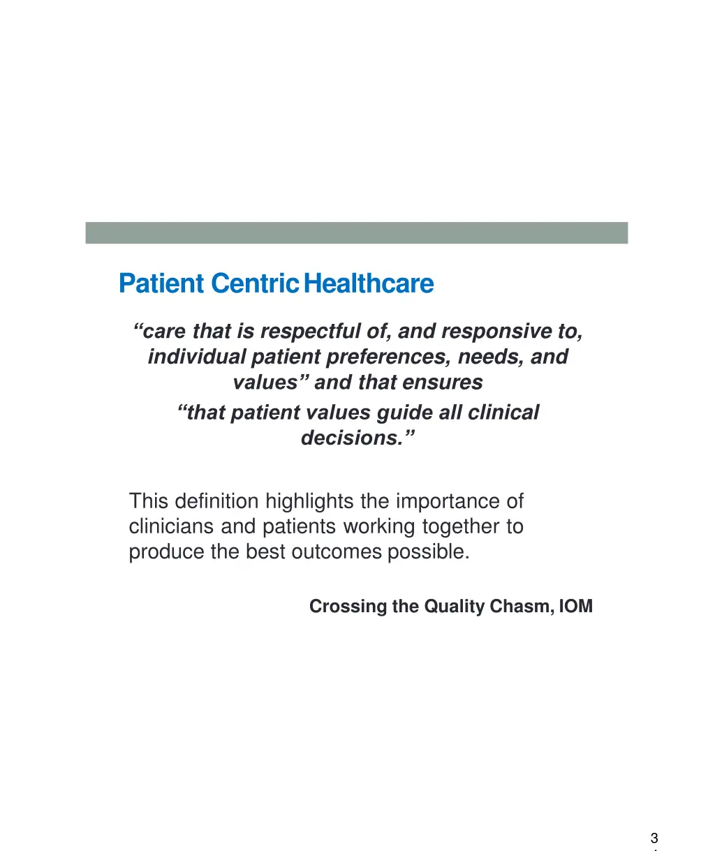 patient centrichealthcare