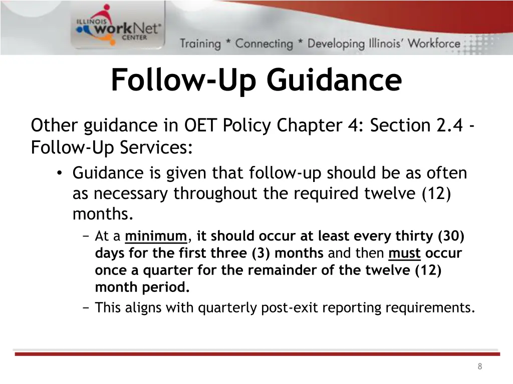 follow up guidance 2