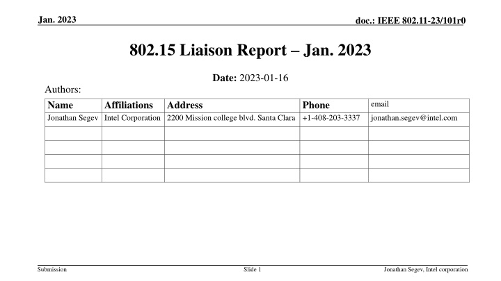 jan 2023