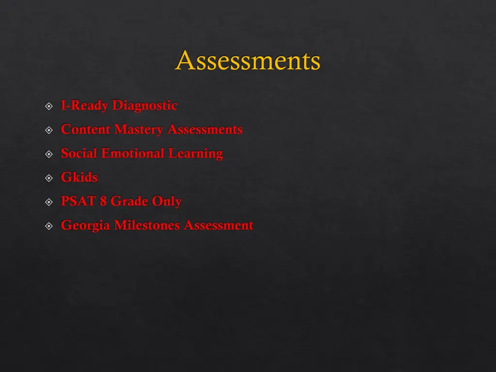 assessments 1