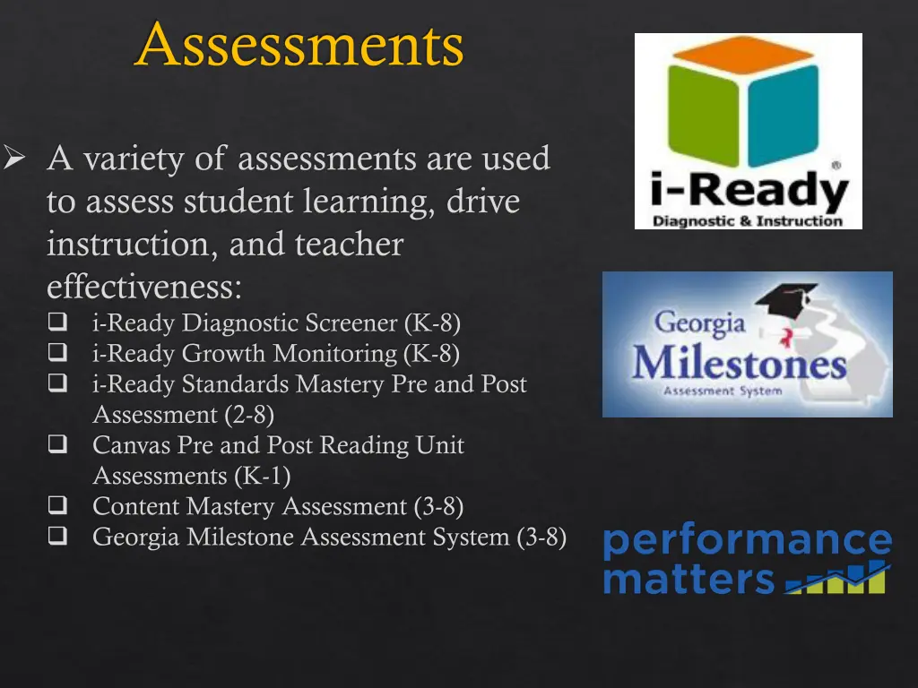 assessments