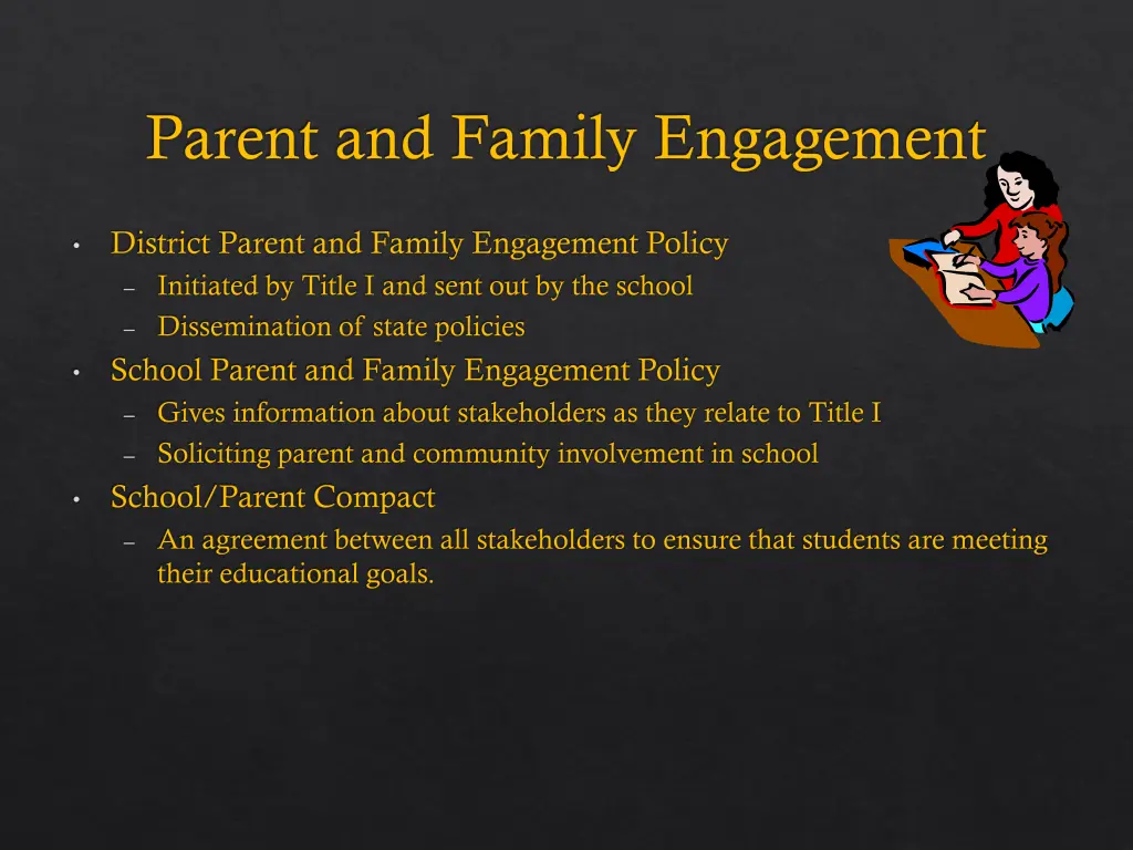 parent and family engagement