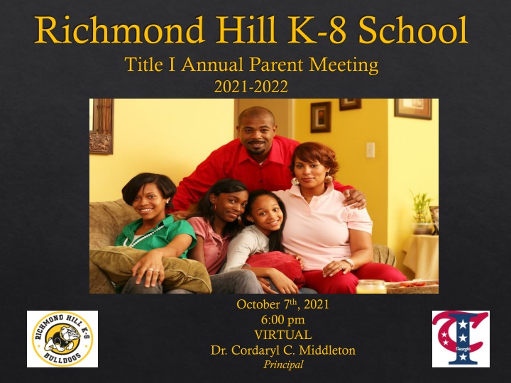 richmond hill k 8 school title i annual parent