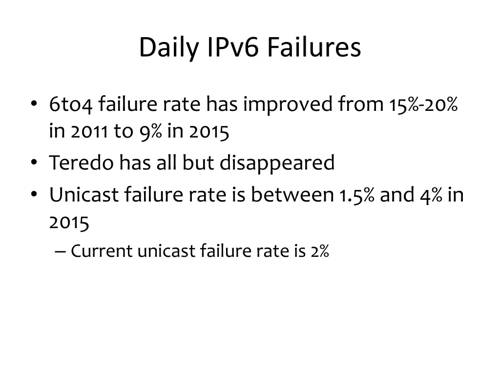 daily ipv6 failures 3