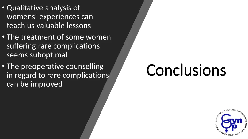 qualitative analysis of womens experiences