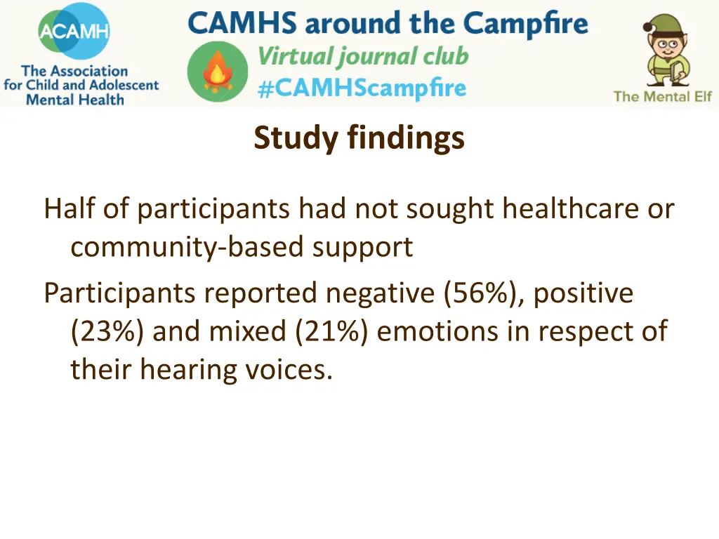 study findings