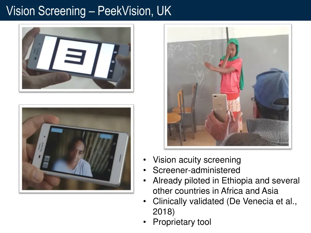 vision screening peekvision uk