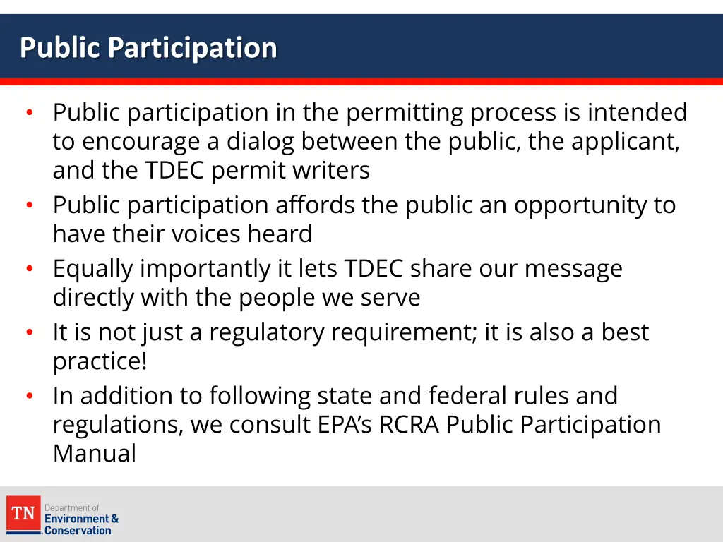 public participation