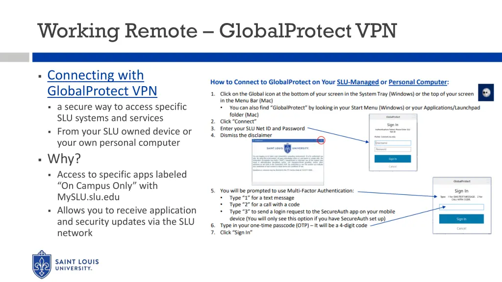 working remote globalprotect vpn