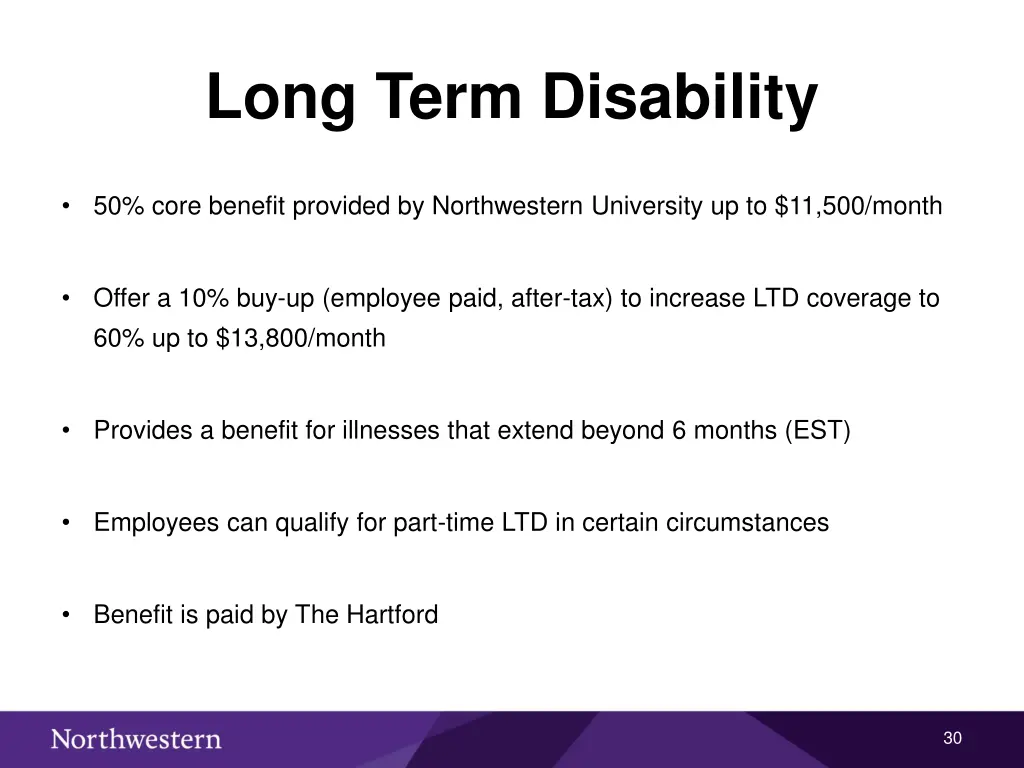 long term disability