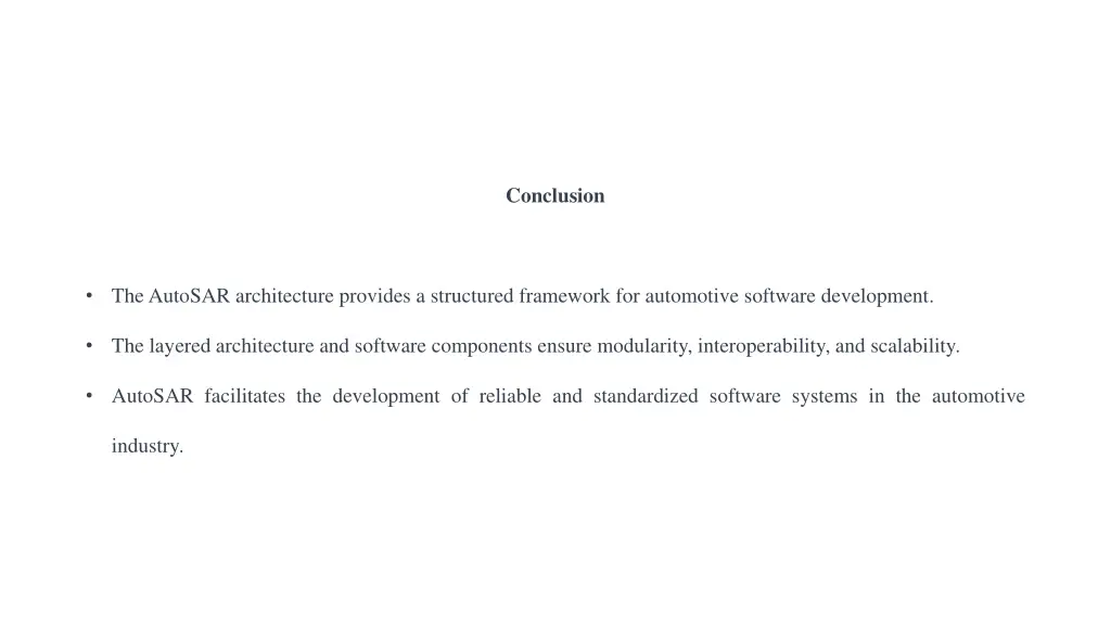 conclusion