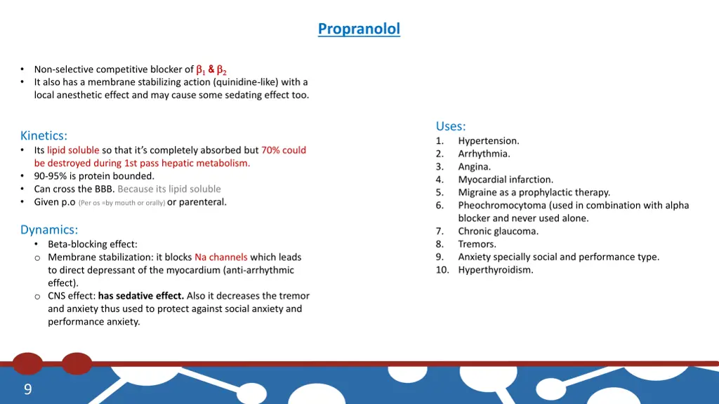 propranolol