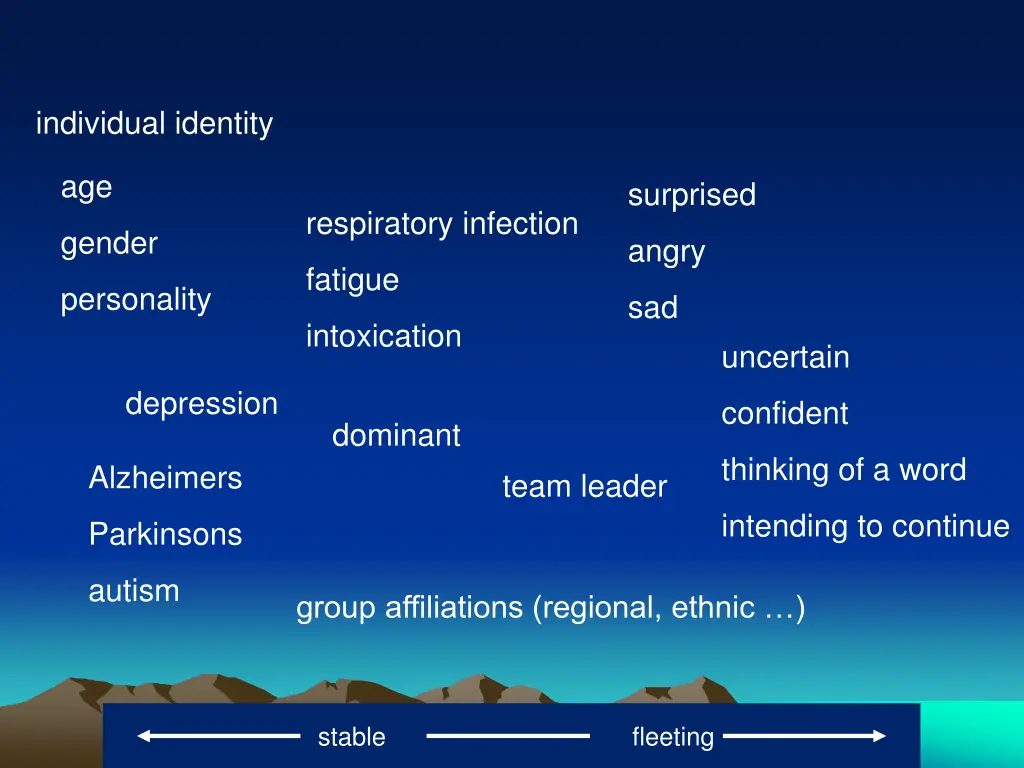 individual identity