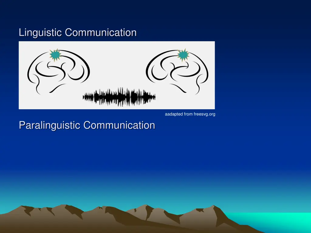 linguistic communication
