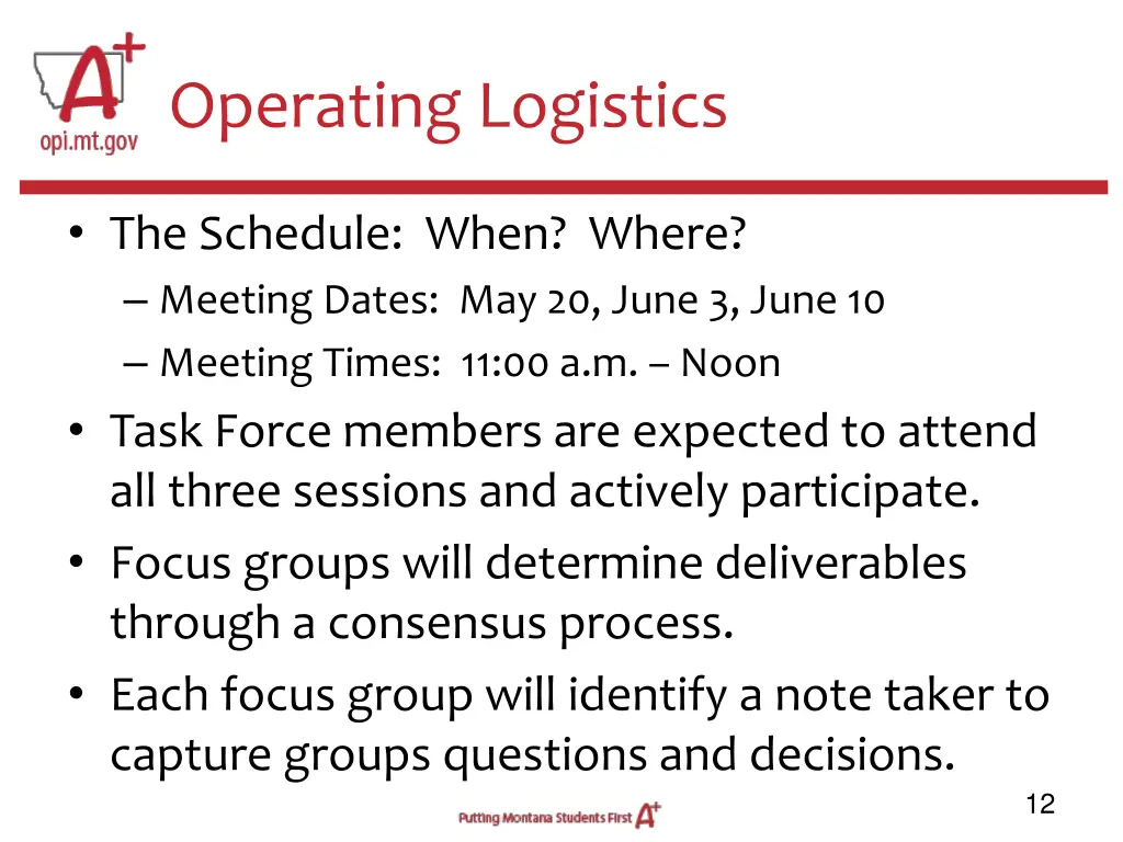 operating logistics