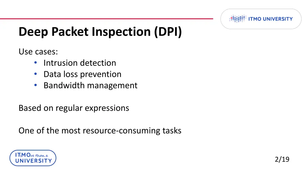 deep packet inspection dpi