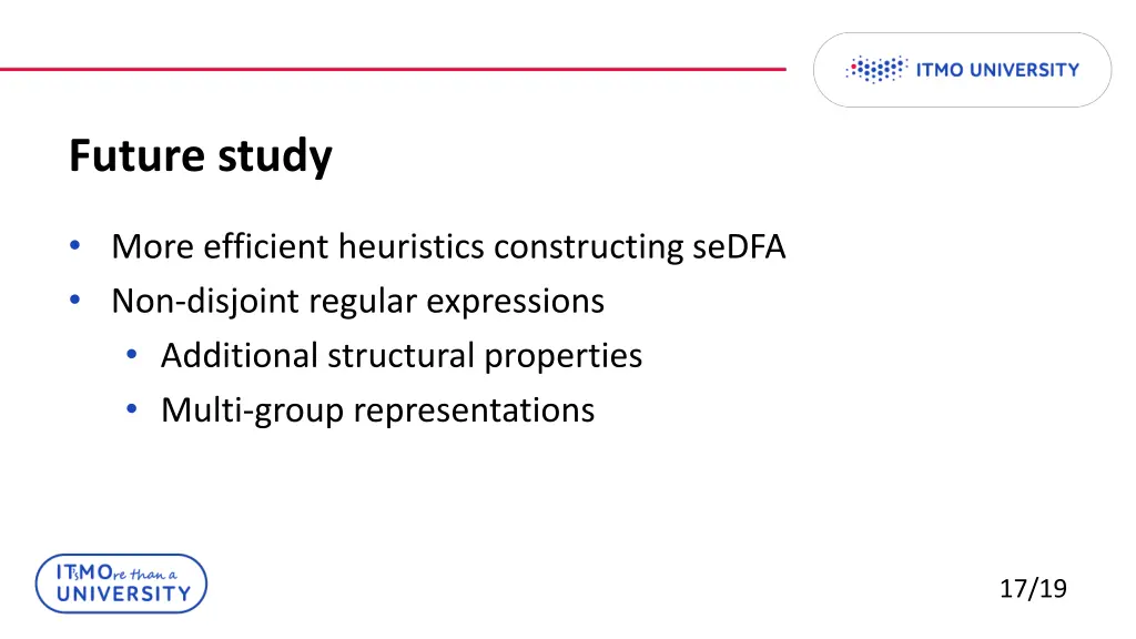 future study
