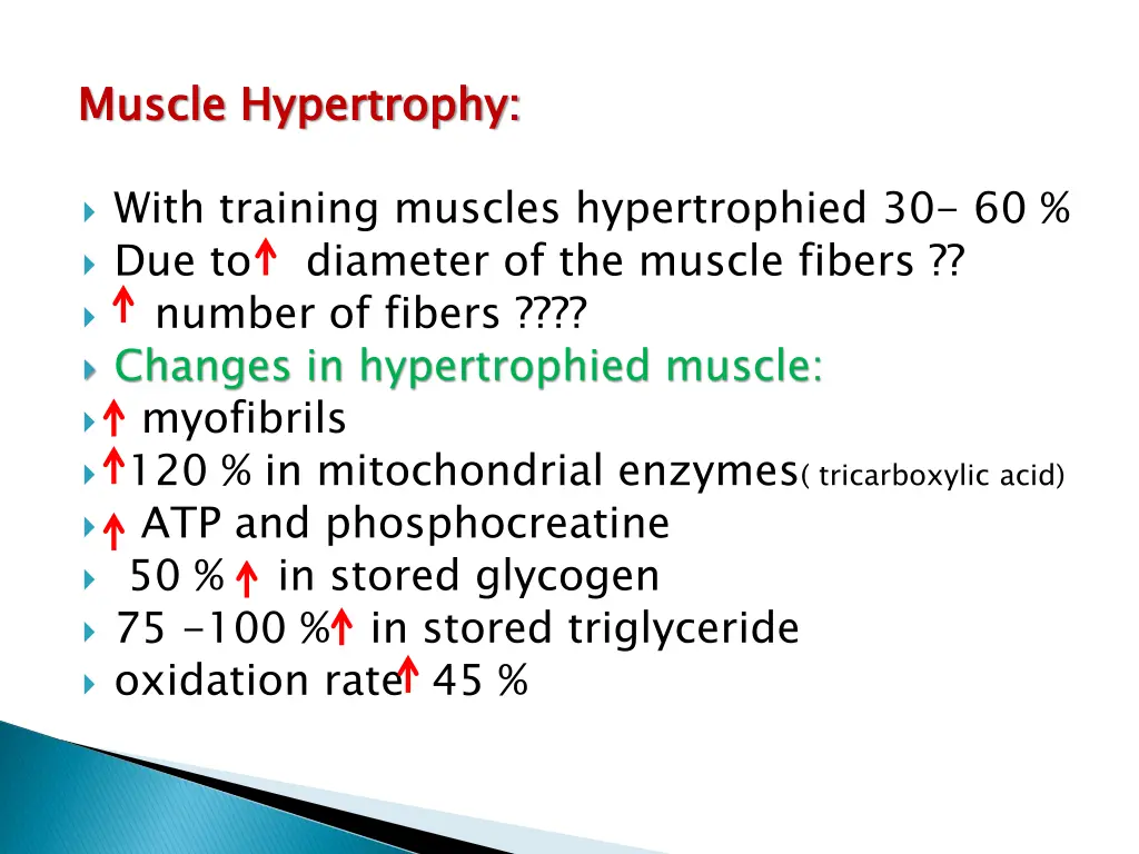 muscle hypertrophy