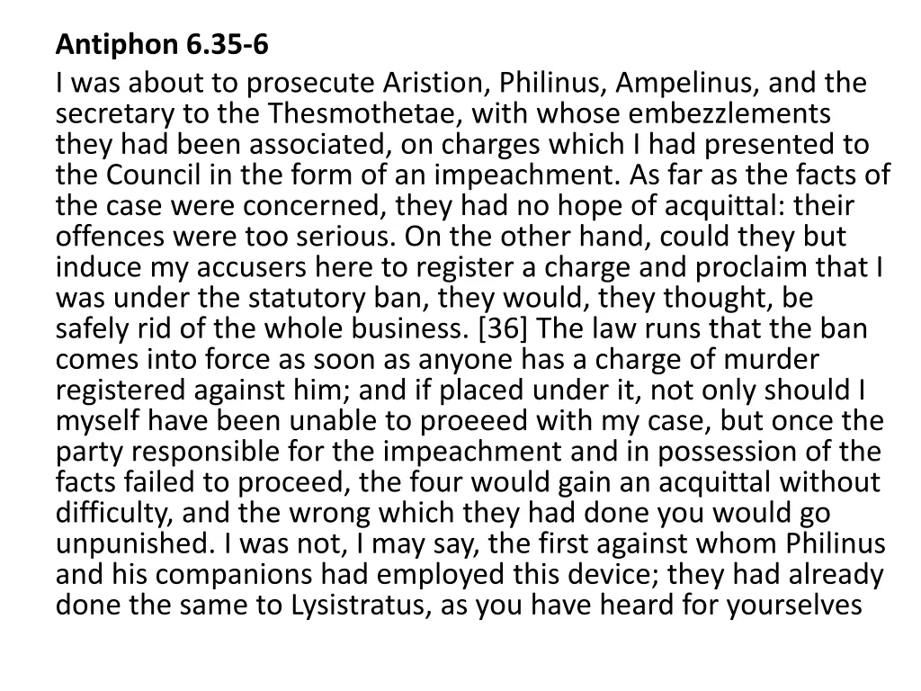 antiphon 6 35 6 i was about to prosecute aristion