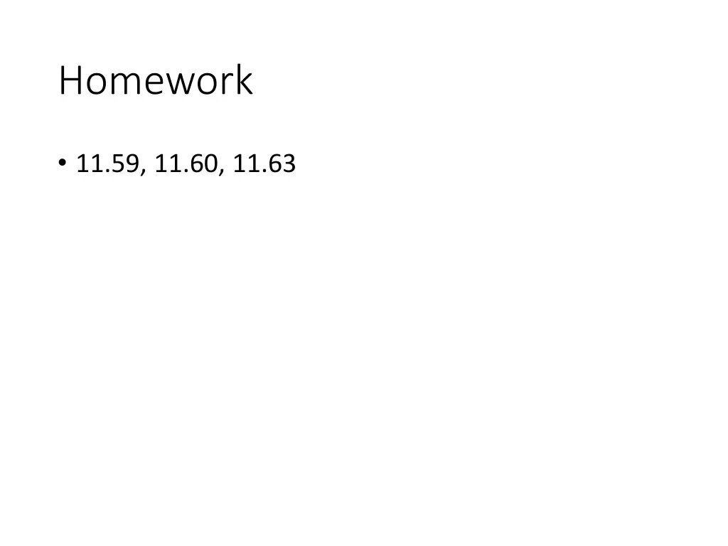 homework