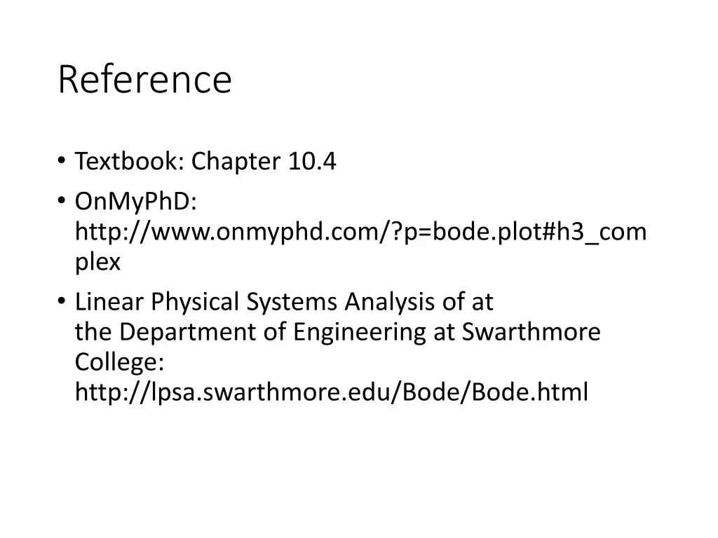 reference