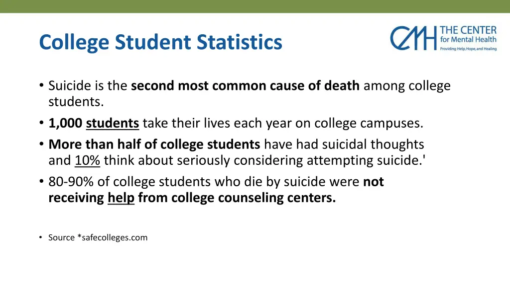 college student statistics