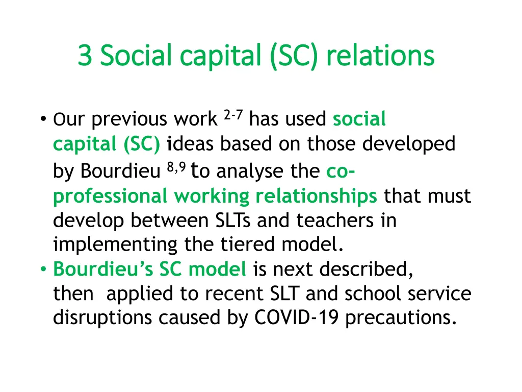 3 social capital 3 social capital sc relations