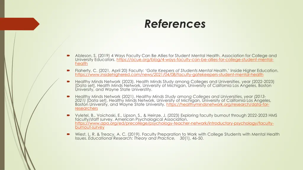 references
