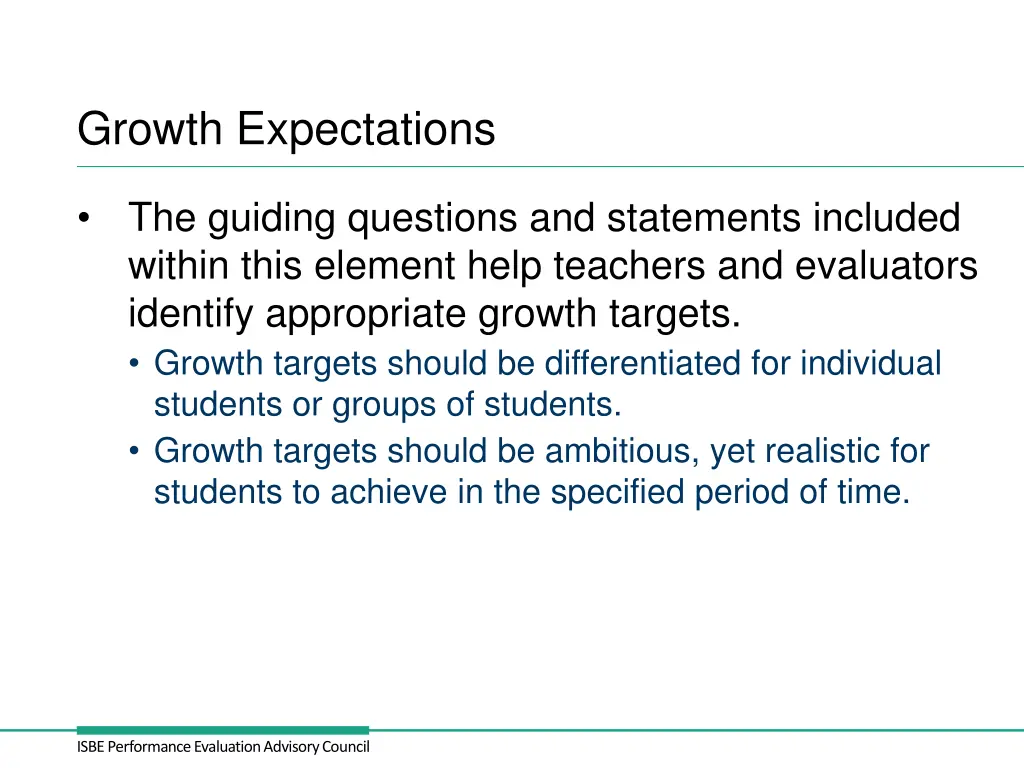 growth expectations
