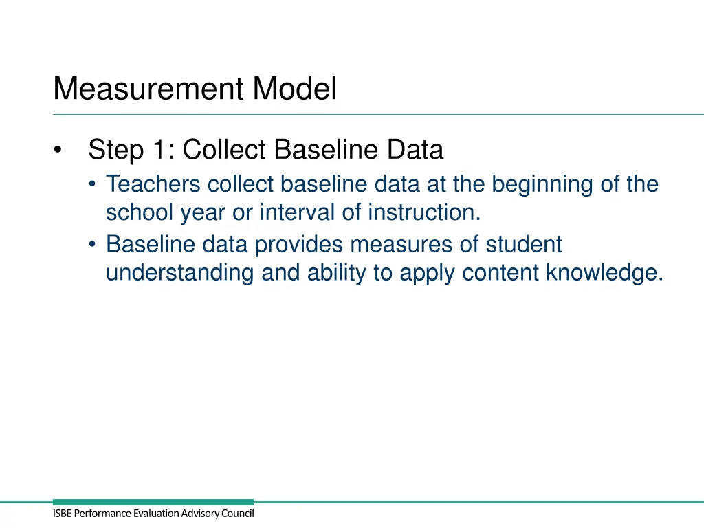 measurement model 1