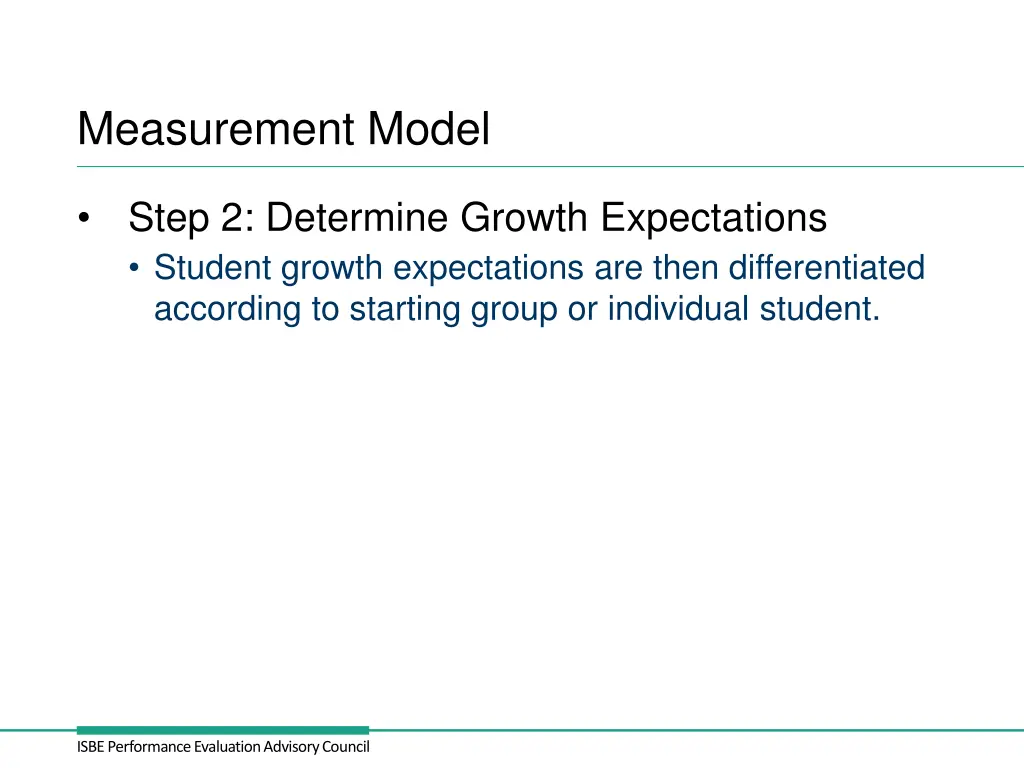 measurement model 3