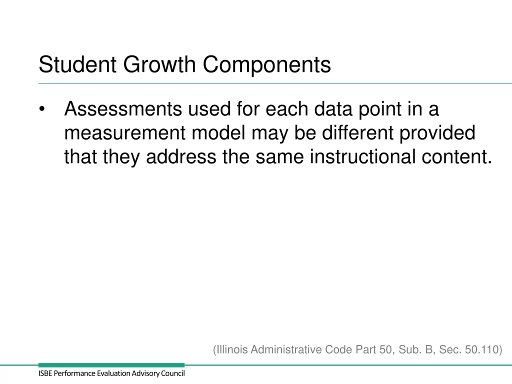 student growth components 3