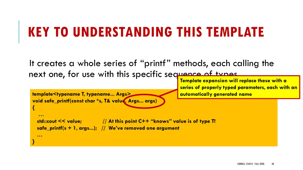 key to understanding this template 1