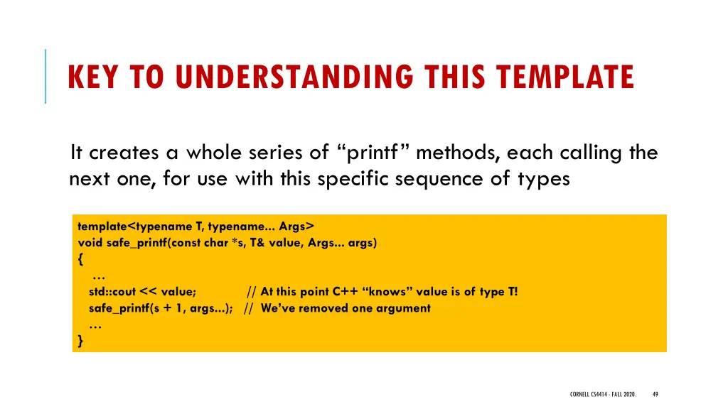 key to understanding this template