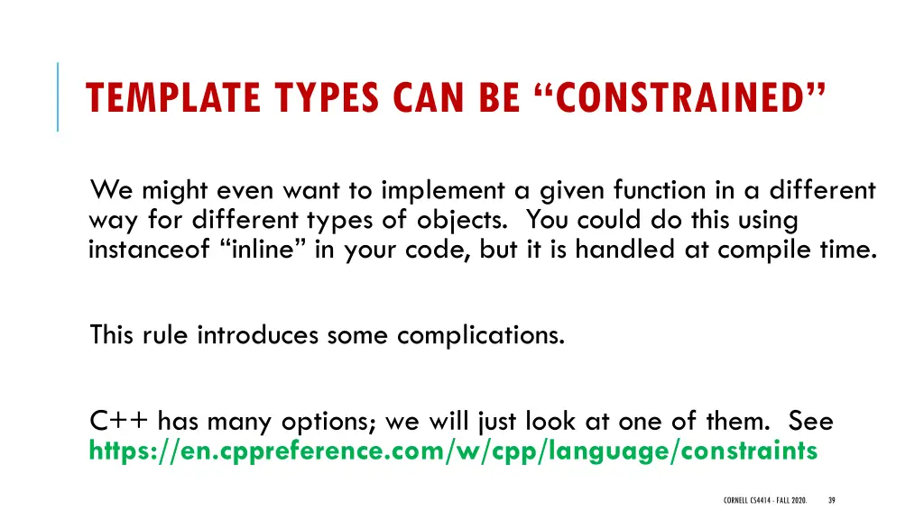 template types can be constrained 1