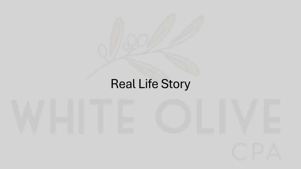 real life story