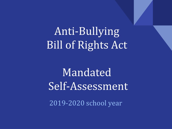 anti bullying bill of rights act