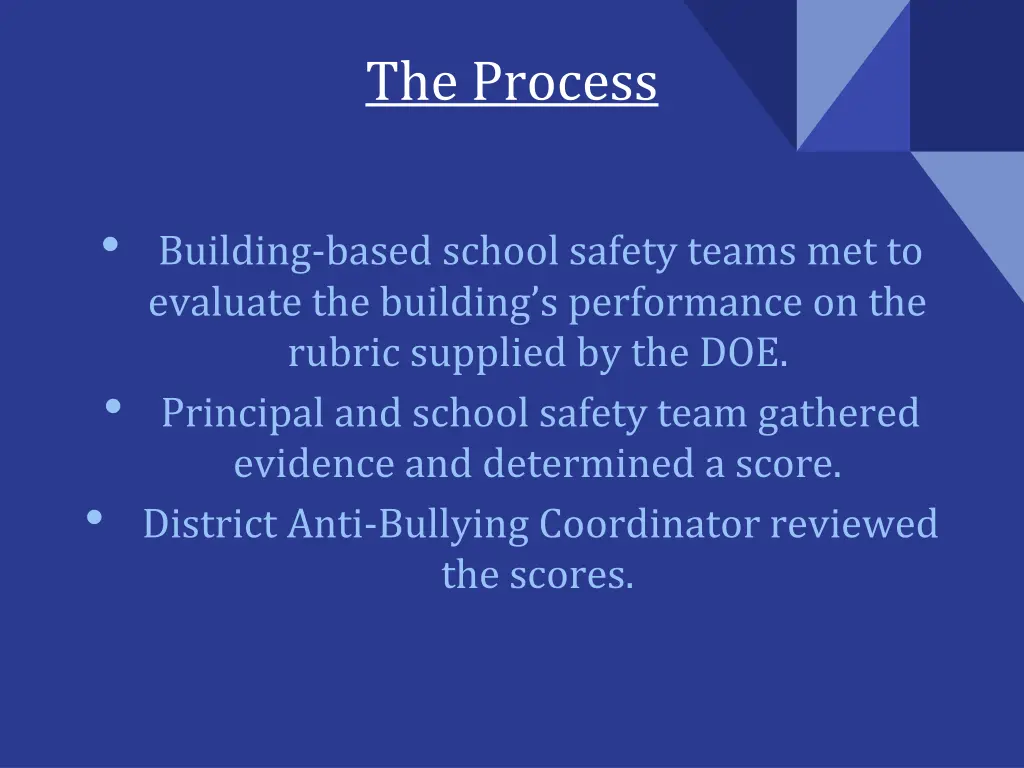 the process
