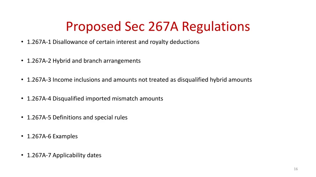 proposed sec 267a regulations