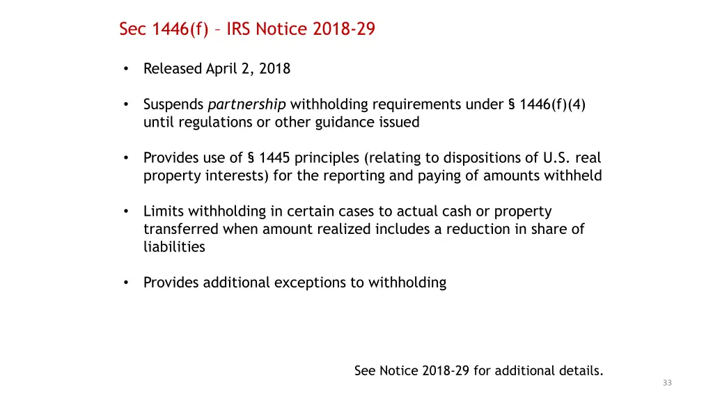 sec 1446 f irs notice 2018 29