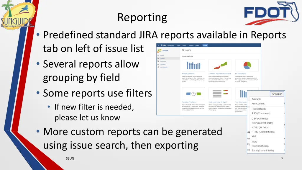 reporting