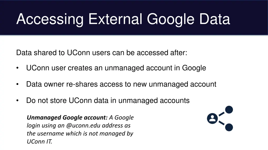 accessing external google data