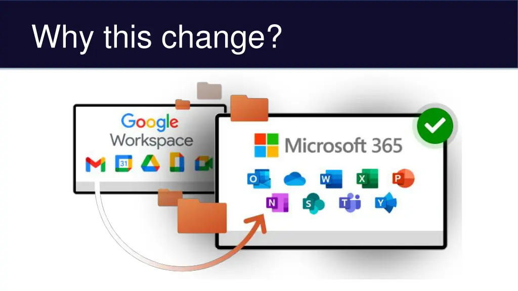 why this change