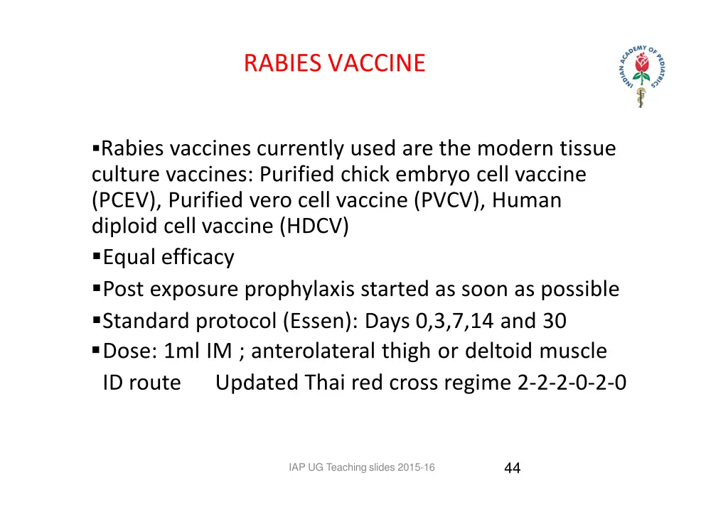 rabies vaccine