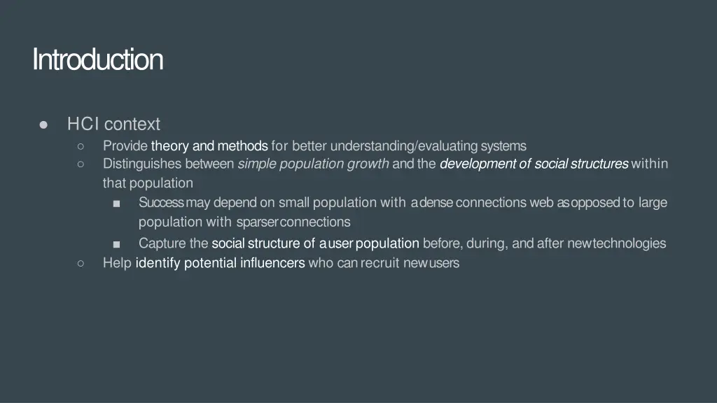 introduction